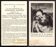 Adrianus Alewijn- Adriana Roelen