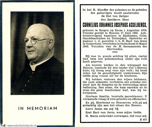 Cornelius Johannes Josephus Asselbergs- priester