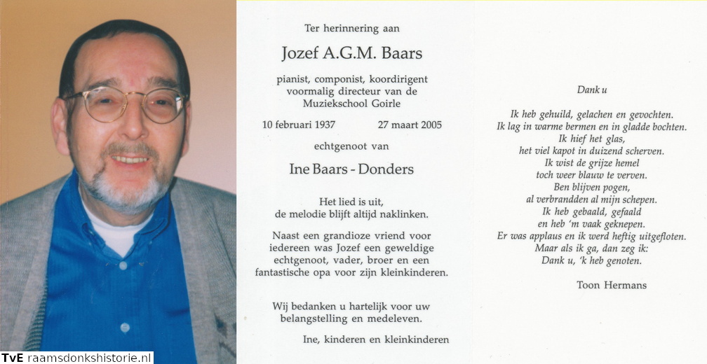 Jozef A.G.M. Baars Ine Donders