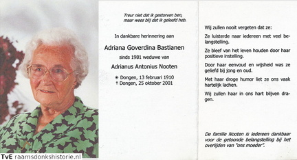 Adriana Goverdina Bastianen Adrianus Antonius Nooten