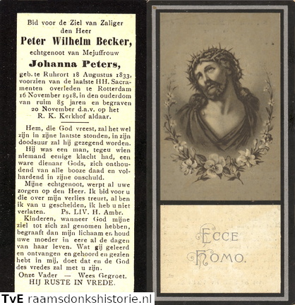 Peter Wilhelm Becker Johanna Peters