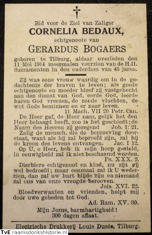 Cornelia Bedaux Gerardus Bogaers