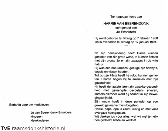 Harrie van Beerendonk Jo Smolders