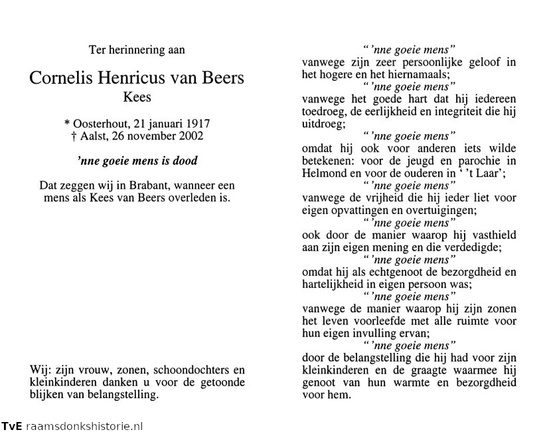 Cornelis Henricus van Beers