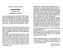 Louise Behr Adrianus Roomer