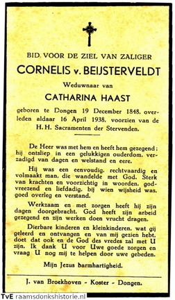 Cornelis van Beijsterveldt Catharina Haast