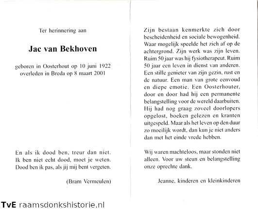 Jac van Bekhoven