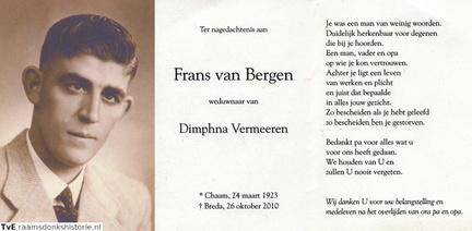 Frans van Bergen Dimphna Vermeeren
