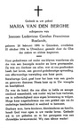 Maria van den Berghe Joannes Ludovicus Carolus Franciscus Roelandt
