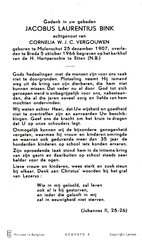 Jacobus Laurentius Bink Cornelia W.J.C. Vergouwen