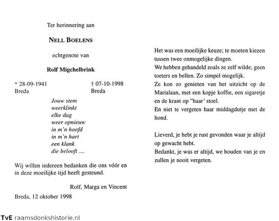 Nell Boelens Rolf Migchelbrink