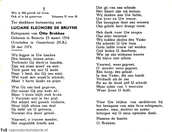 Luciane Eleonore de Bruyne Otto Brakkee