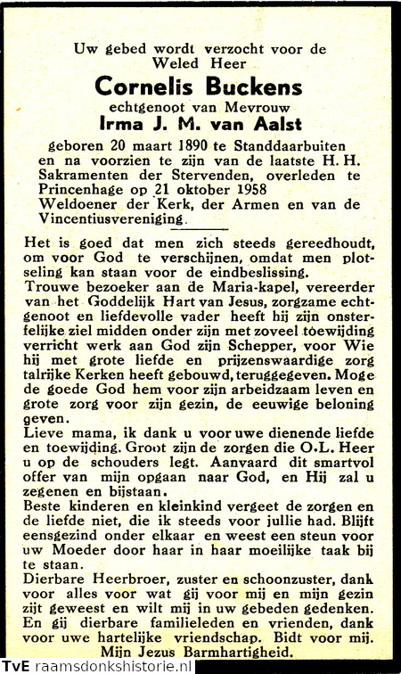 Cornelis Buckens Irma J.M. van Aalst