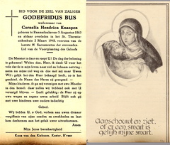 Godefridus Bus Cornelia Hendrica Knaapen