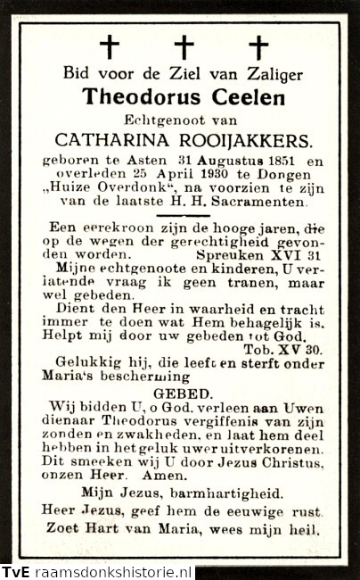 Theodorus Ceelen Catharina Rooijakkers