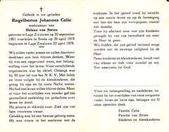 Engelbertus Johannes Celie Helena van Strien