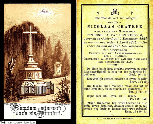 Nicolaas Chatrer Petronella van den Kieboom