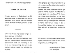 Edwin de Craen