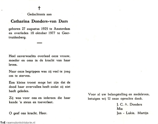 Catharina van Dam Donders