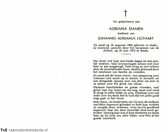 Adriana Damen Johannes Adrianus Ligthart