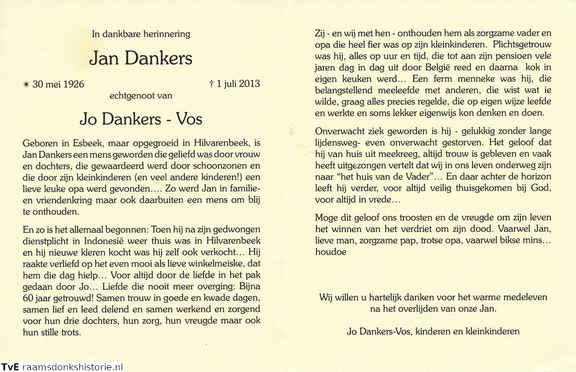 Jan Dankers Jo Vos