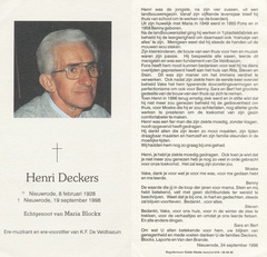 Henri Deckers Maria Blockx