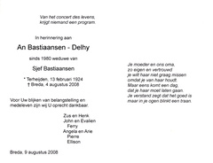 An Delhy Sjef Bastiaansen