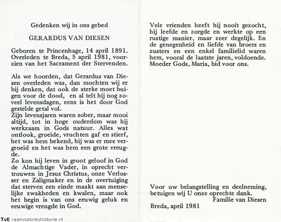 Gerardus van Diesen
