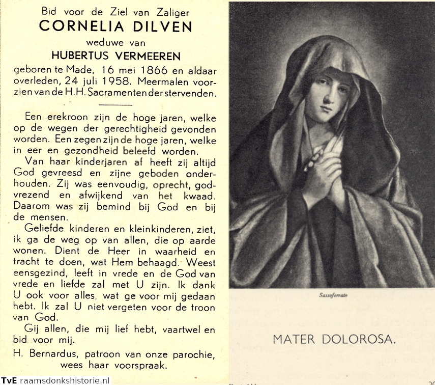 Cornelia Dilven Hubertus Vermeeren