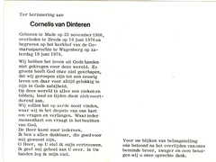 Cornelis van Dinteren
