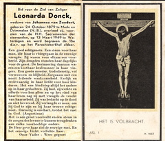 Leonarda Donck Johannes van Zundert