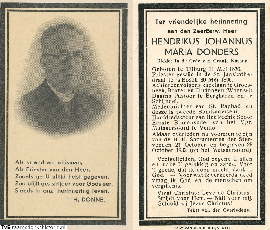 Hendrikus Johannus Maria Donders-priester