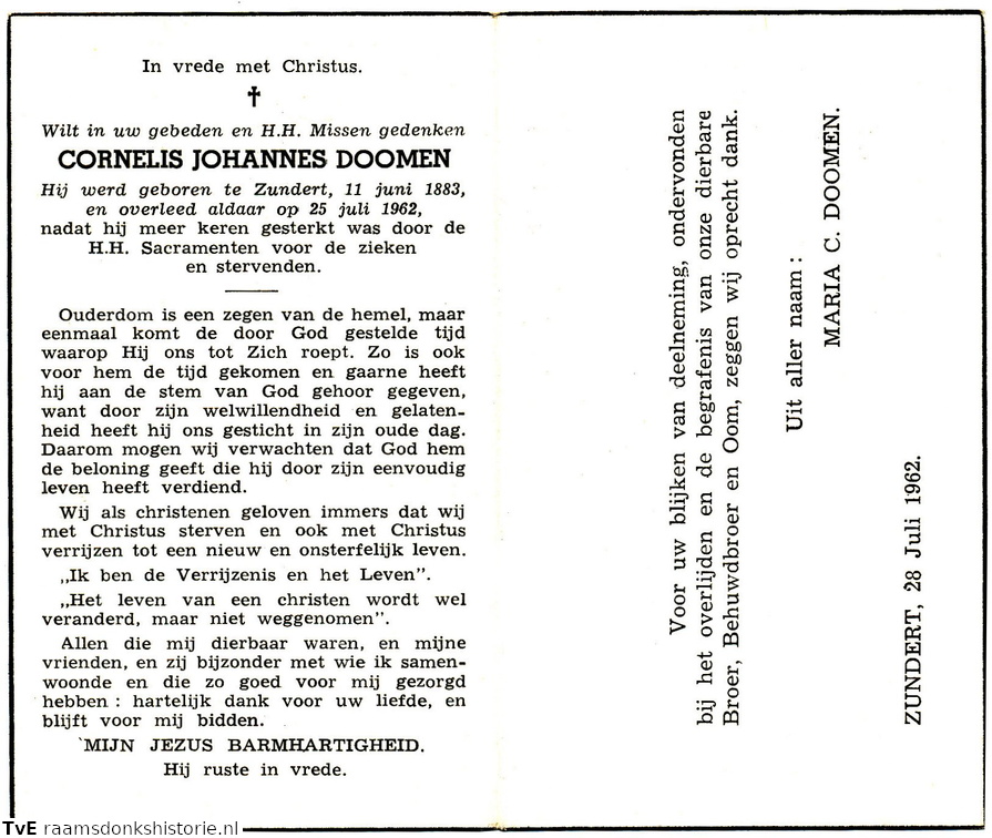 Doomen, Cornelis Johannes
