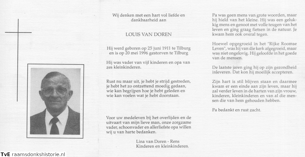 Louis van Doren Lina Rens