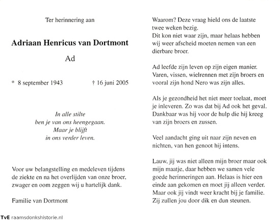 Adriaan Henricus van Dortmont