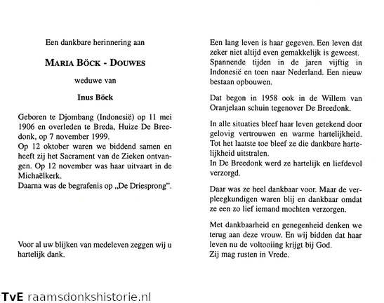 Maria Douwes Inus Böck