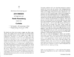 Jan Driesen Annie Rasenberg