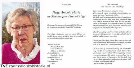 Helga Antonia Maria Dröge de Steenhuijsen Piters