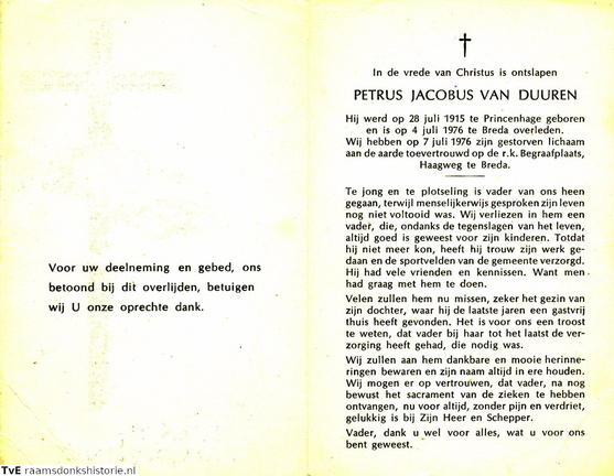 Petrus Jacobus van Duuren
