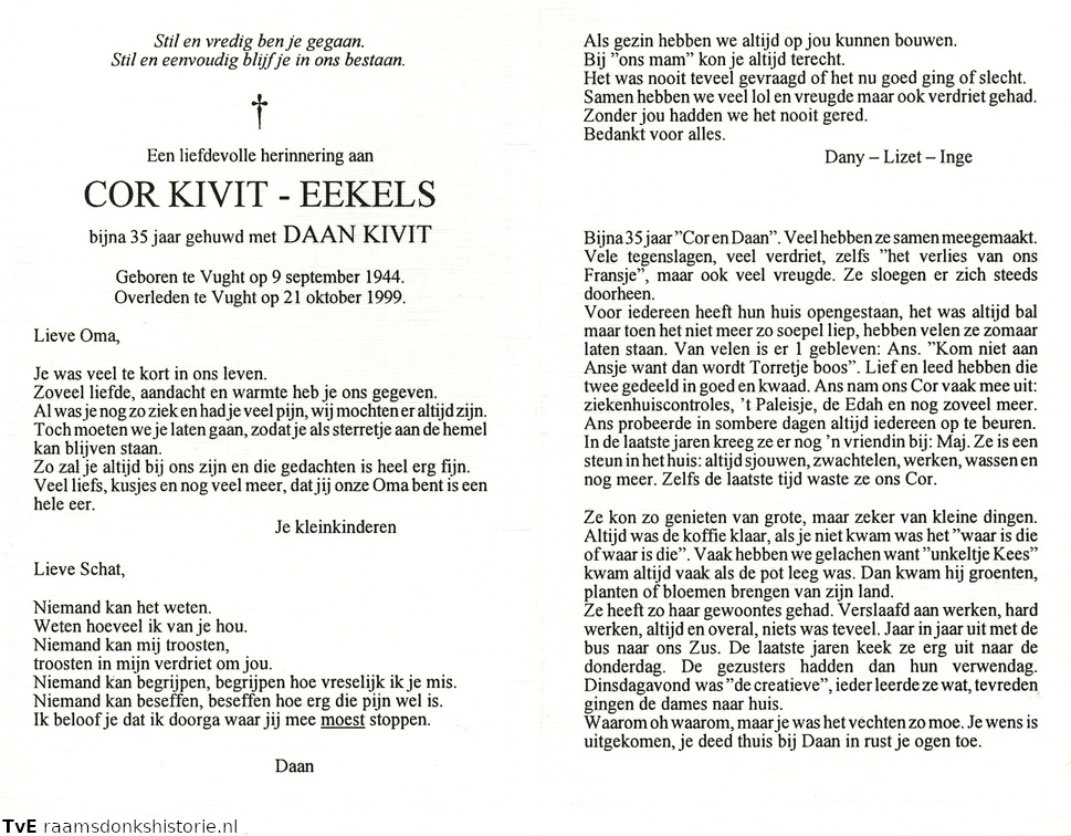 Cor Eekels- Daan Kivit