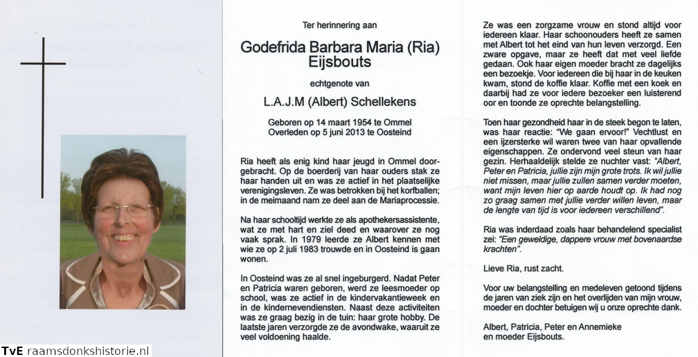 Godefrida Barbara Maria Eijsbouts L.A.J.M. Schellekens