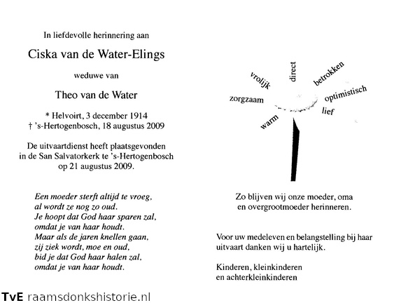 Ciska Elings-Theo van de Water