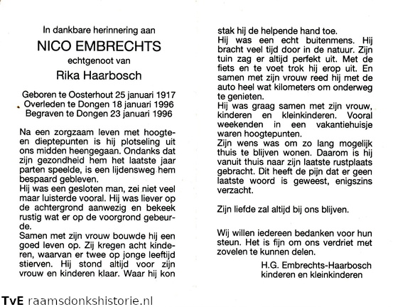 Nico Embrechts- Rika Haarbosch