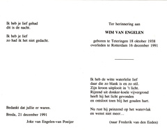 Wim van Engelen- Joke van Poeijer