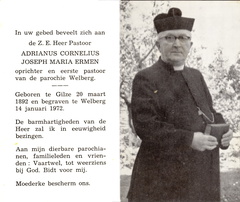 Adrianus Cornelius Joseph Maria Ermen- priester