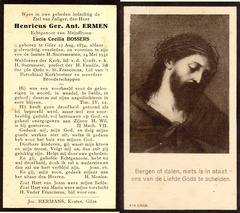 Henricus Gerardus Antonius Ermen- Lucia Cecilia Bossers