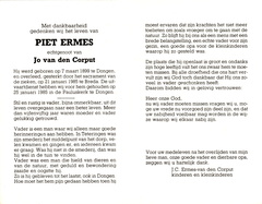 Piet Ermes- Jo van den Corput
