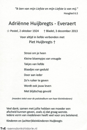 Adriënne Everaert Piet Huijbregts