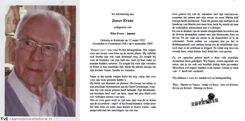 Johan Evers- Wies Jansen