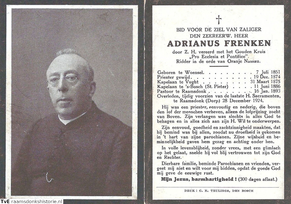 Adrianus Frenken- priester